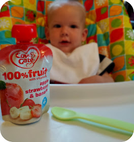 Cow and Gate fruit pouches, Nemums review, weaning, 