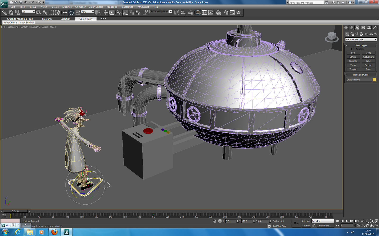 3D Character Animation: May 2012