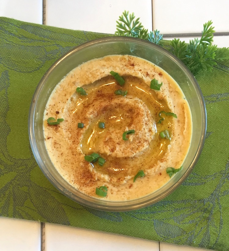 Instant Pot Fresh Garlic Hummus