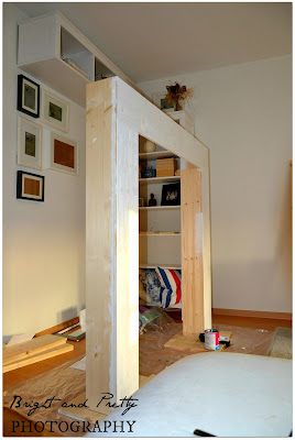 Bright and Pretty: Selbstgebaute Kaminkonsole