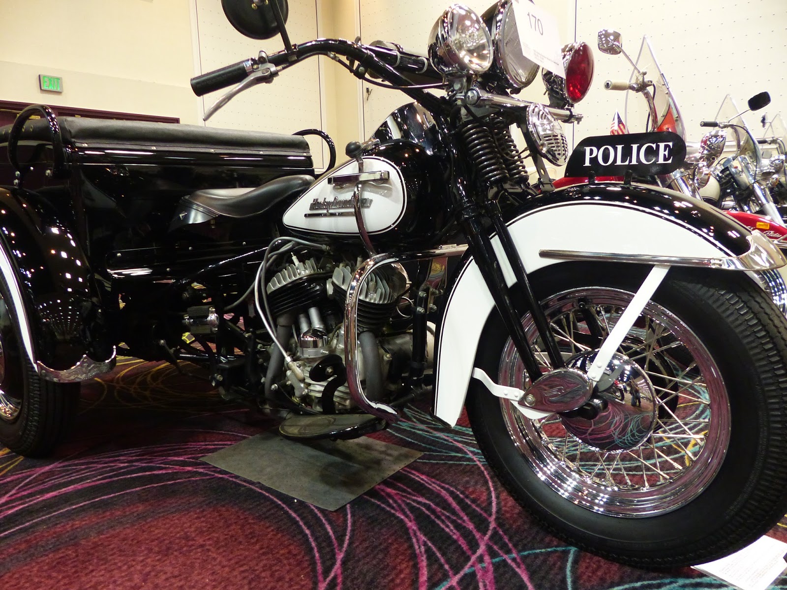 OldMotoDude: 1953 Harley-Davidson Model GA Servi-Car Police Trike sold