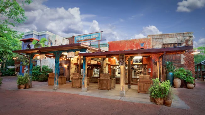 Fachada do Restaurante Yak & Yeti no Disney Animal Kingdom Orlando Fachada do Restaurante Yak & Yeti no Disney Animal Kingdom Orlando