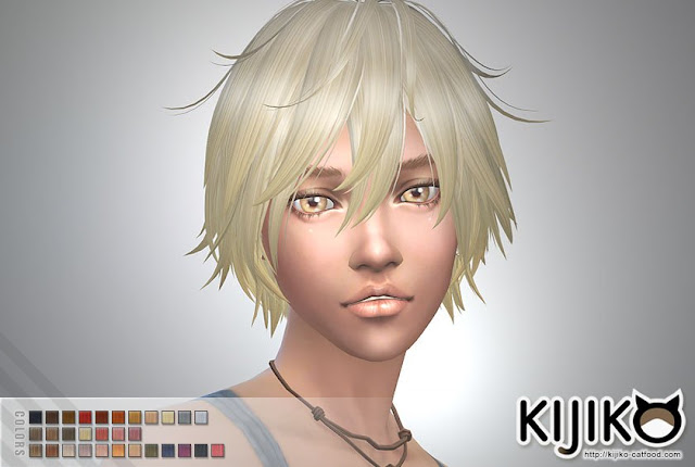 Sims 4 Ccs The Best Shaggy Hair For Males And Females By Kijiko