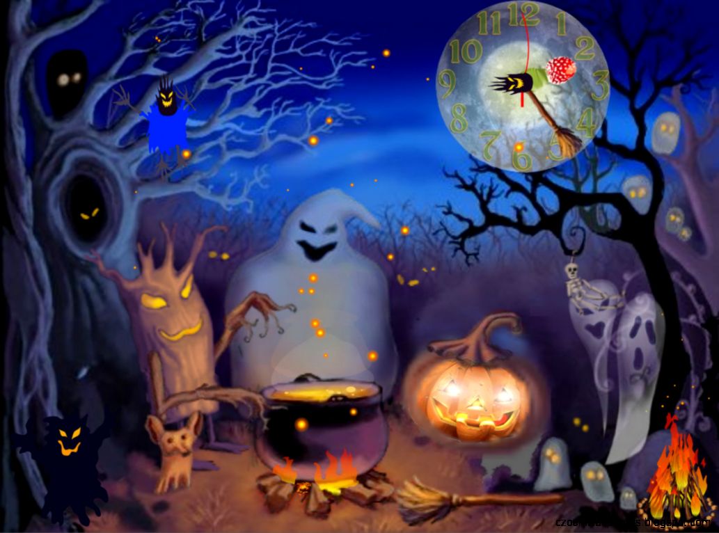 Animated Halloween HD Wallpaper Windows