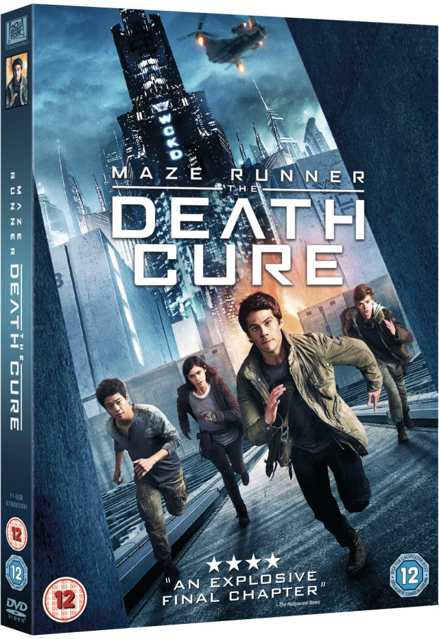 MAZE RUNNER: THE DEATH CURE dvd