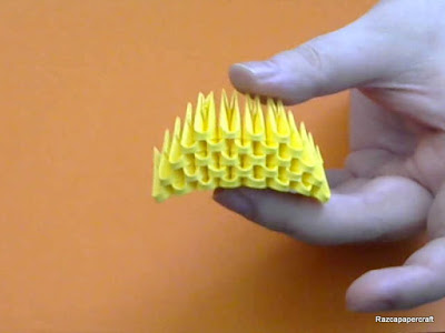 3d origami normal pieces