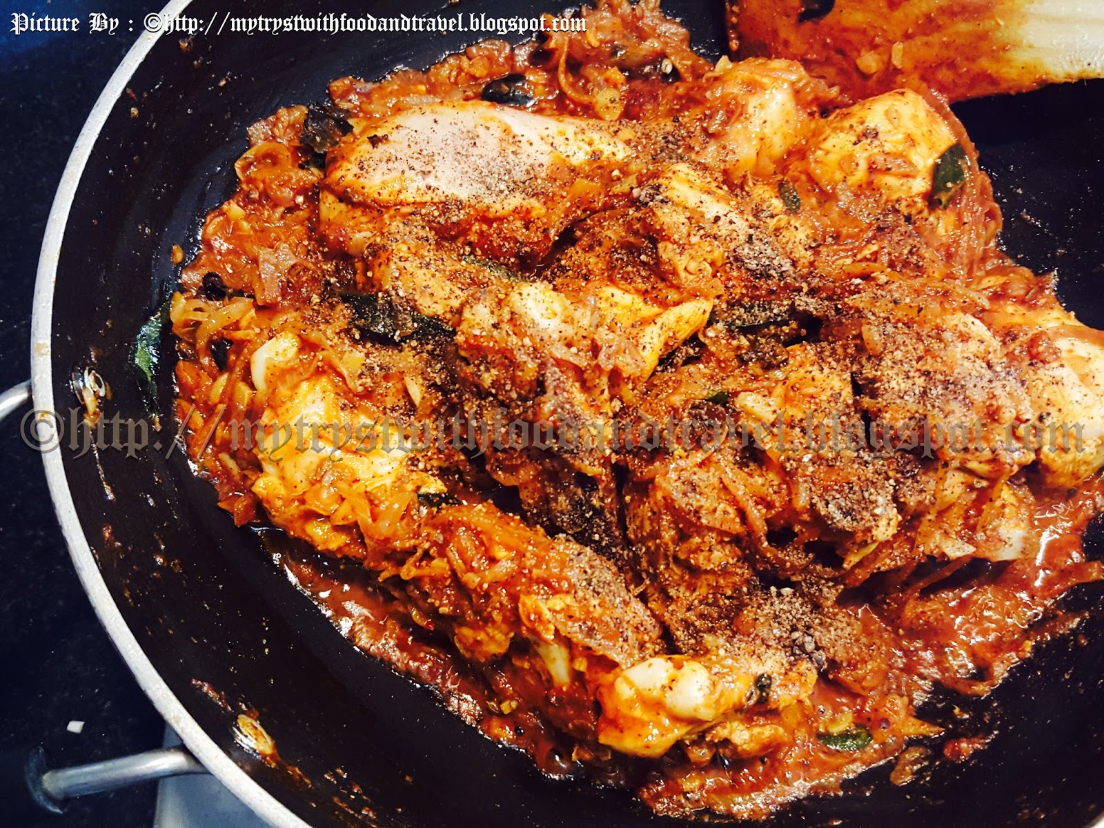My Tryst With Food And Travel: Chicken Chettinad Recipe / Chettinad