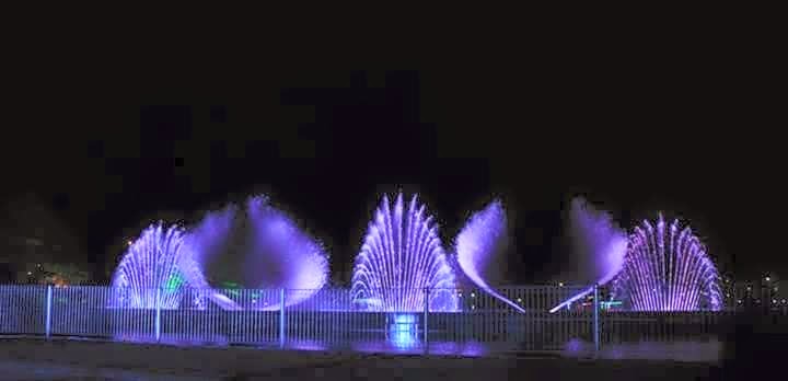 Gambar Air Pancut Berirama Musical Fountain Di Taman 