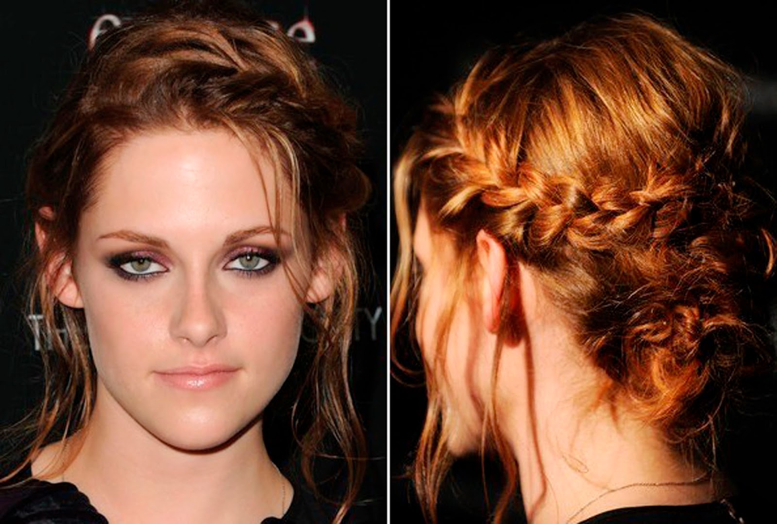 French braid updo prom hairstyles