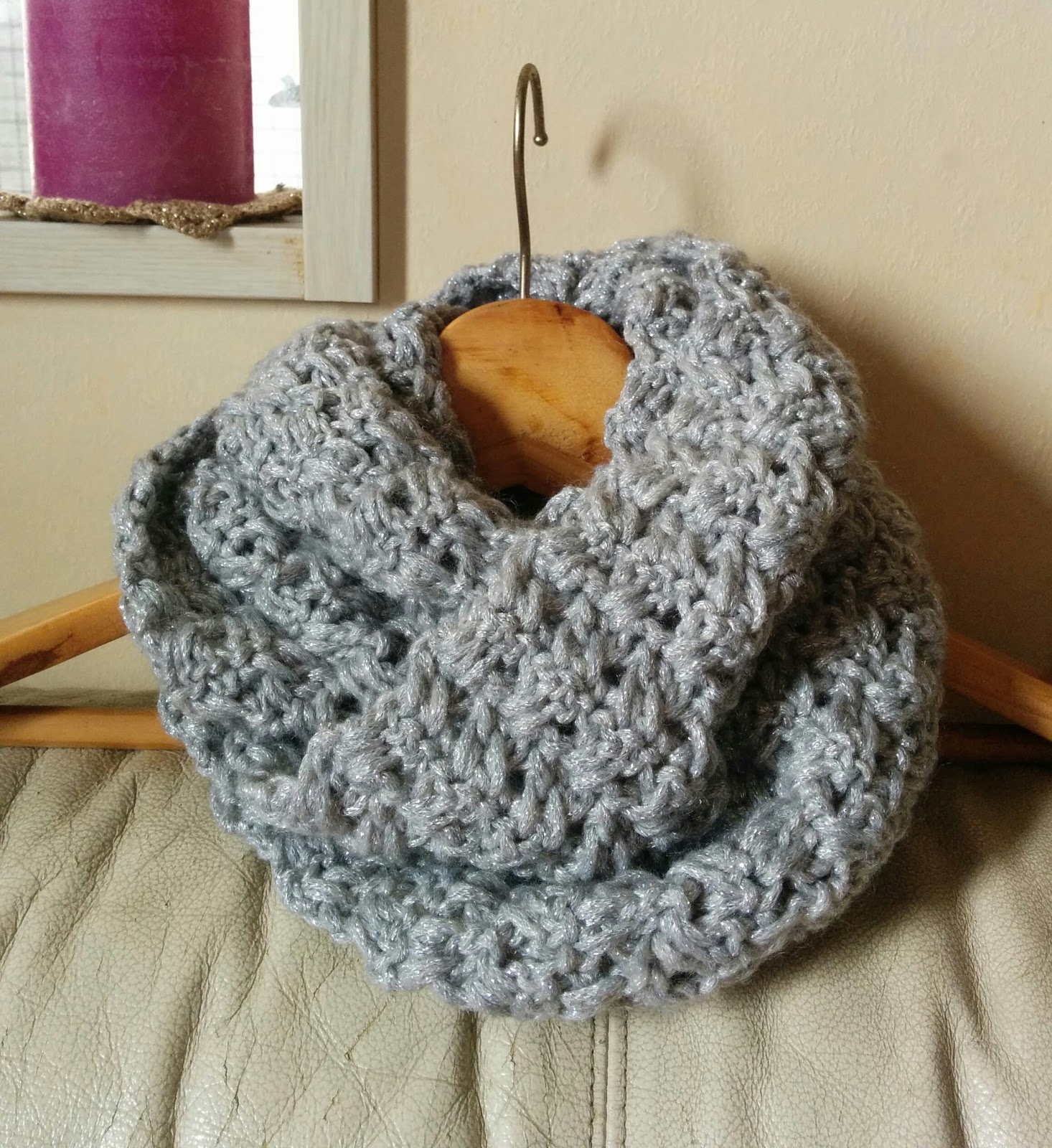 簡単！かぎ針模様編みスヌードの編み方|Crochet and Me かぎ針編みの編み図と編み方