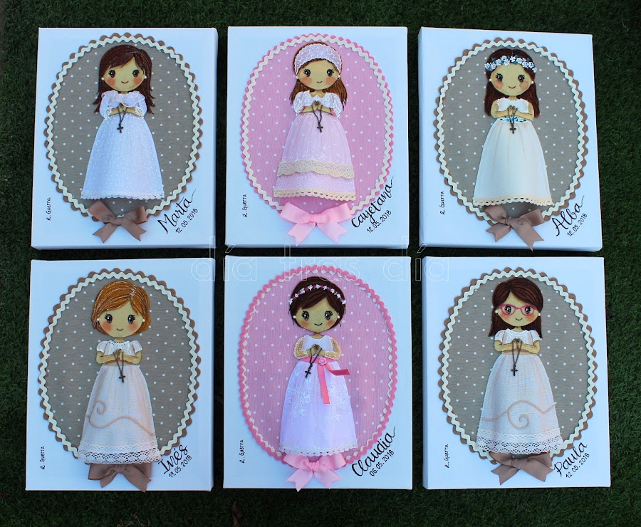 Lienzo personalizado Primera Comunión