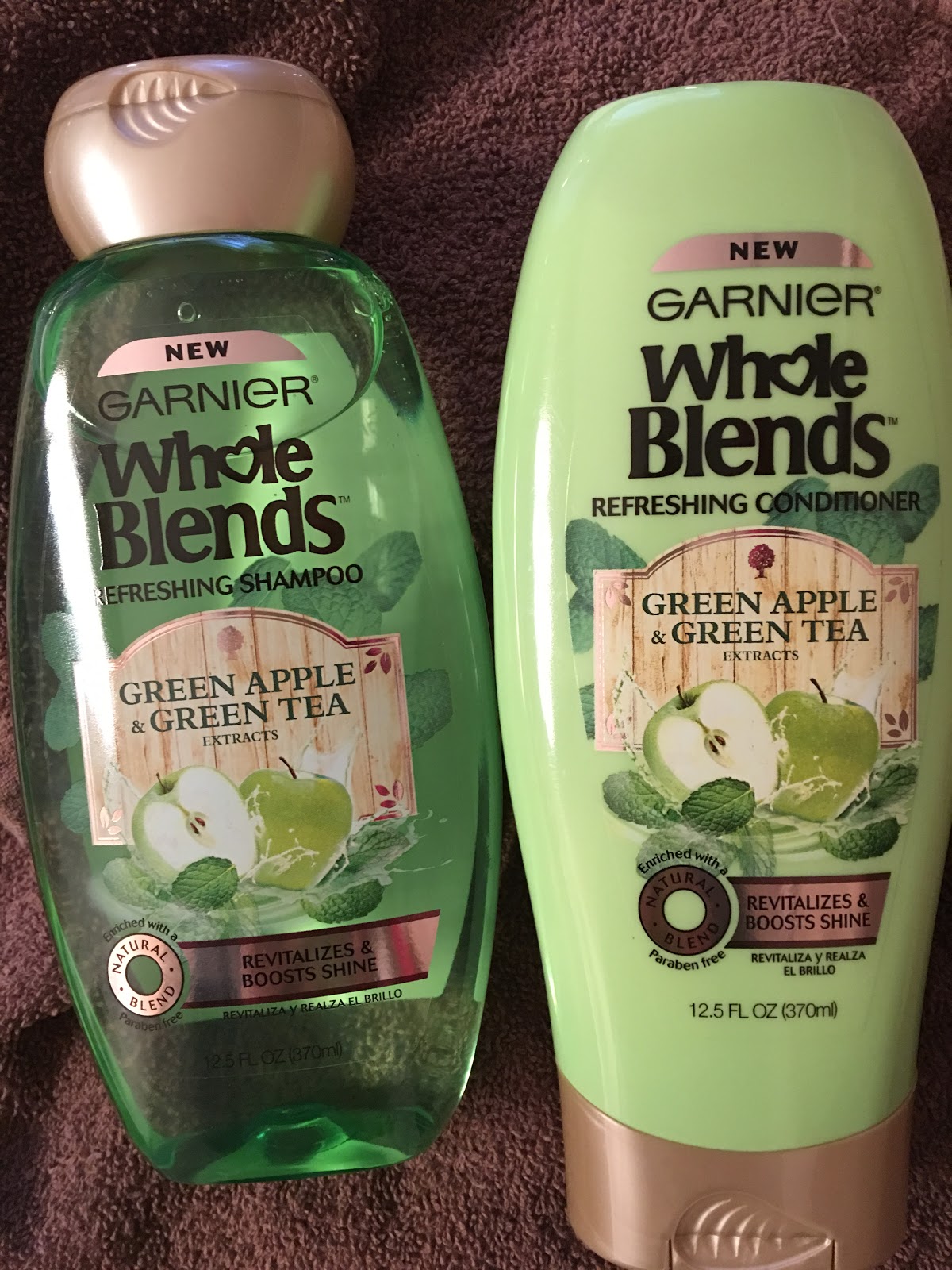 NEW TRY GARNIER WHOLE BLENDS SHAMPOOS AND CONDITIONERS