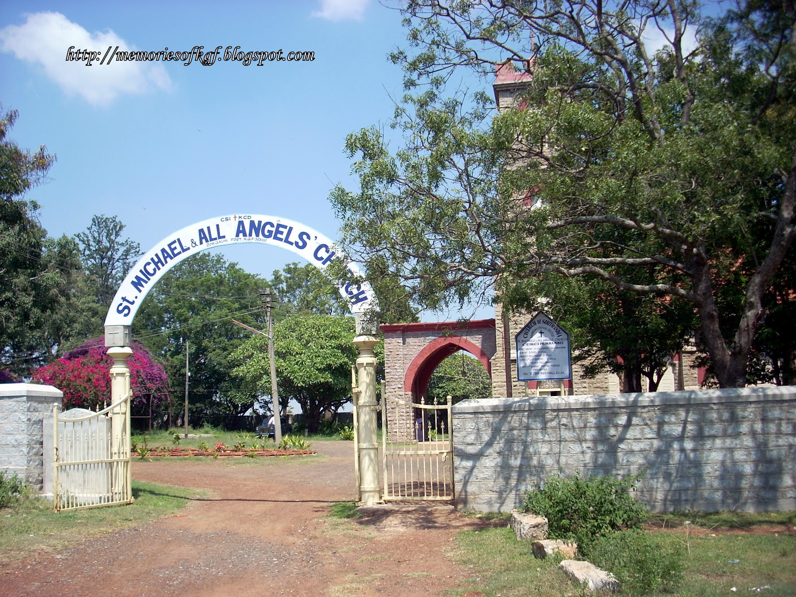 Kolar Gold Fields NOSTALGIA ST MICHAEL'S AND ALL ANGELS’ CHURCH
