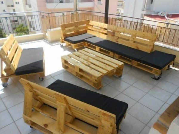 Recycling Pallets into Unique Furniture Pieces