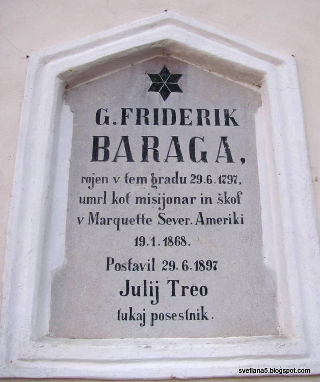 Baragova rojstna hiša Mala vas