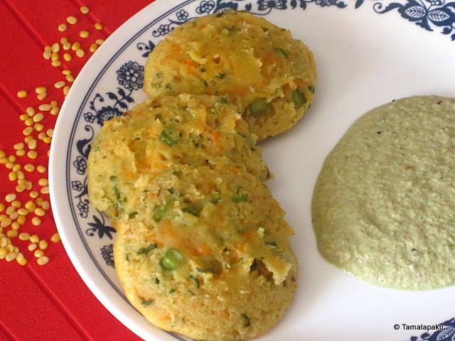 Moong Dal Idli