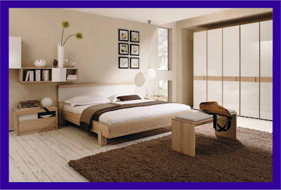 kamar tidur modern minimalis luas