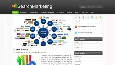 Search Marketing Blogger Template