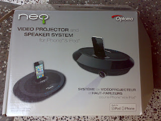 won optoma neo-i projector in a giveaway