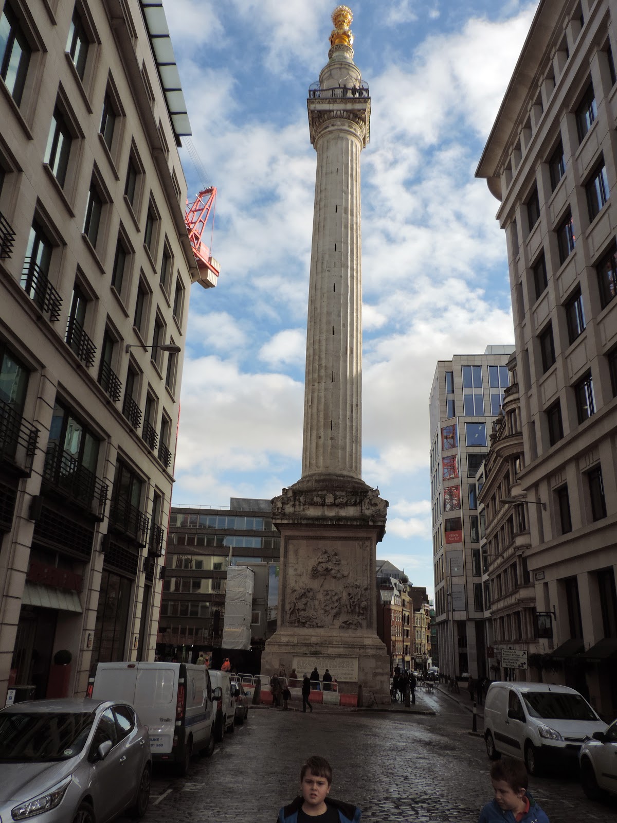 sir christopher wren monument london doric column