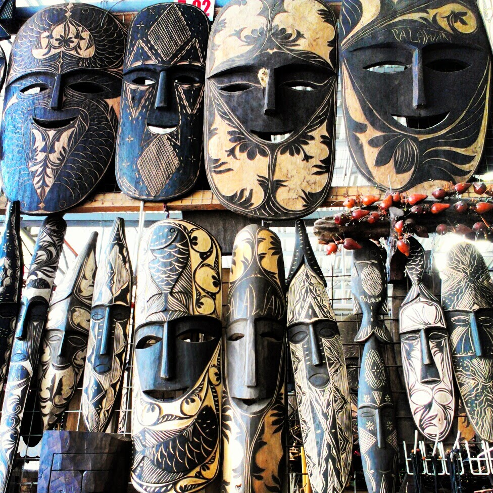 katythevoyager Wooden Masks from Palawan
