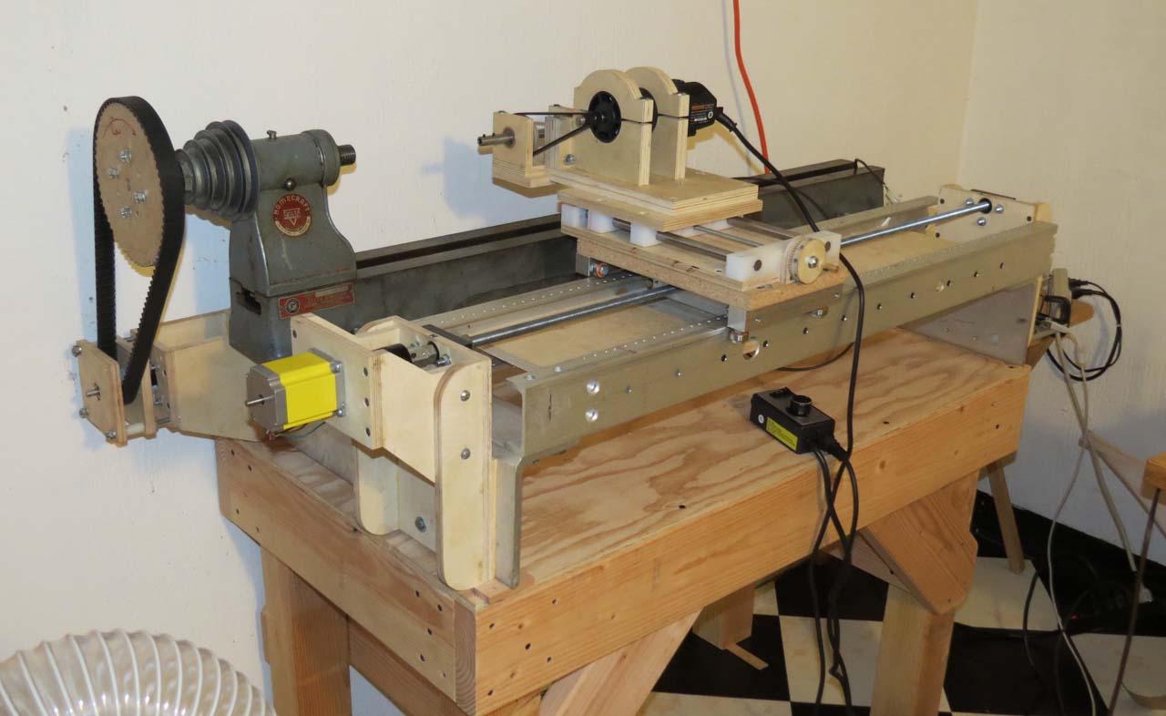 Project notes:: Router lathe build