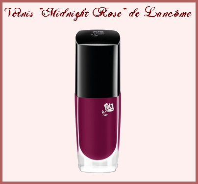 Des ongles Aubergine" Midnight Rose de Lancôme!