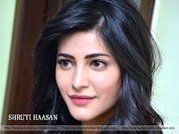 shruti haasan hot, closeup image of her for your tablet and iphone mobile screen