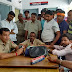 कानपुर - पनकी में अवैध खनन के विवाद को लेकर क्षेत्रीय लोगों ने किया थाने का घेराव