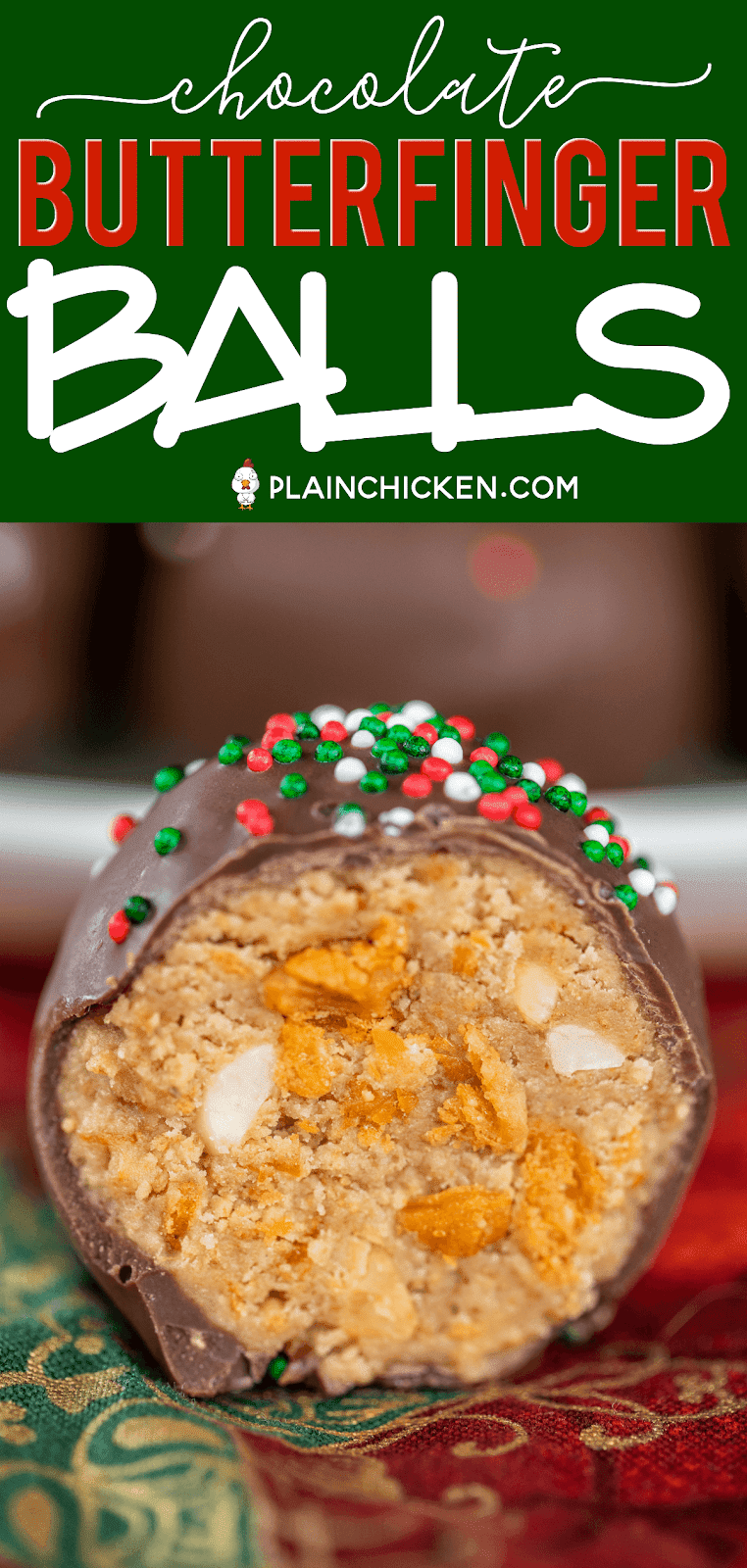 Butterfinger Balls Football Friday Plain Chicken®