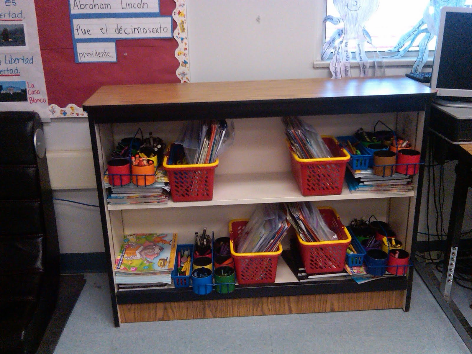 First Grade Dual Desks vs. Tables