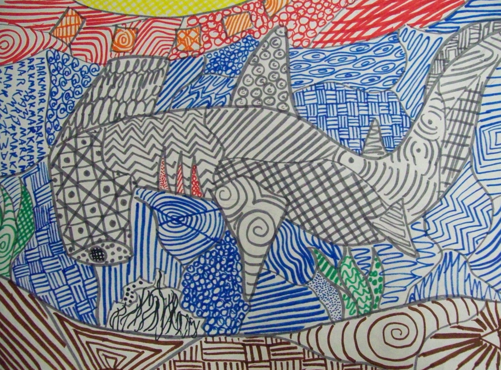 my artful nest Texture Animals