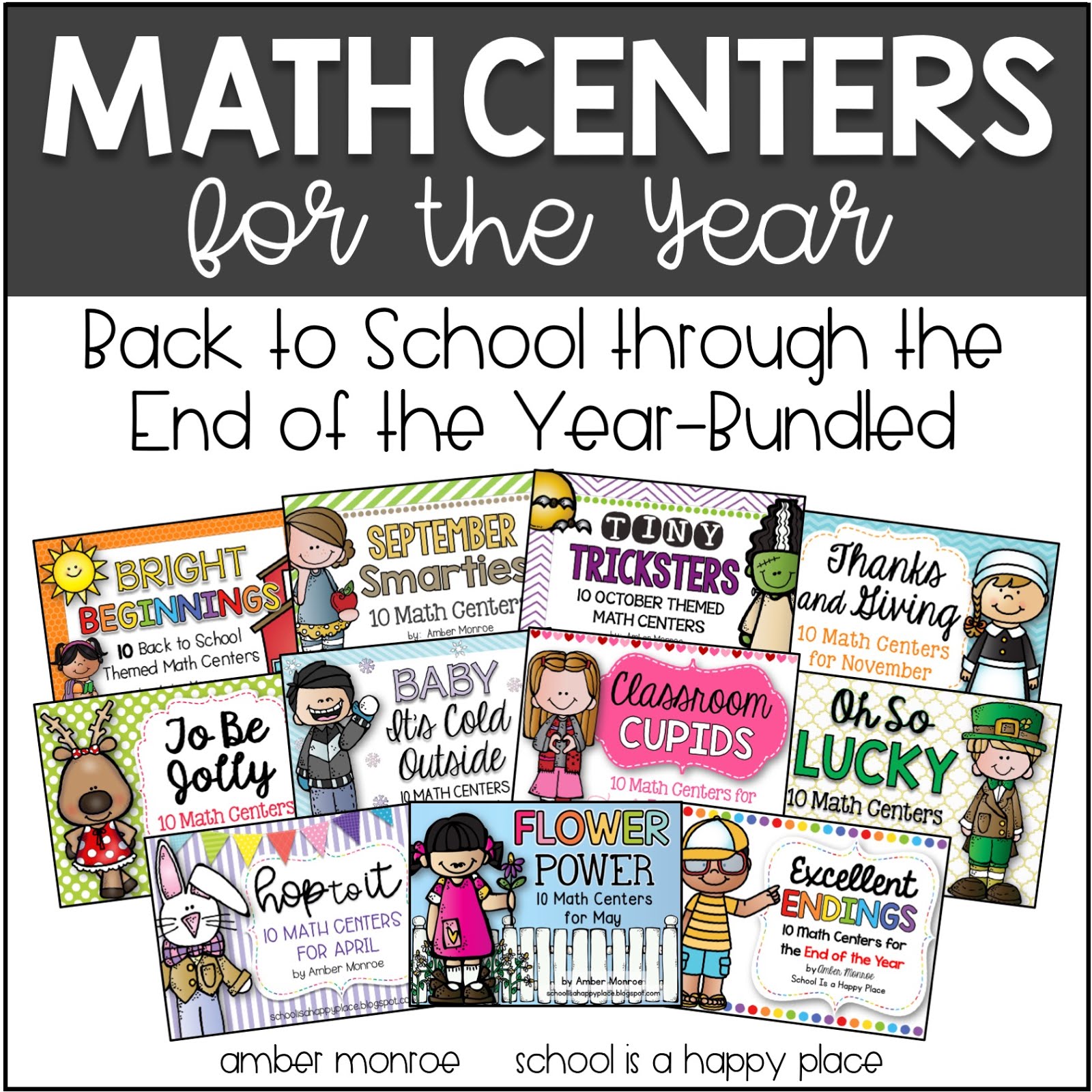 Math Centers for the Year