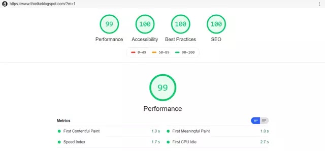 Làm cho trang tải nhanh trên thiết bị di động blogger mobile pagespeed