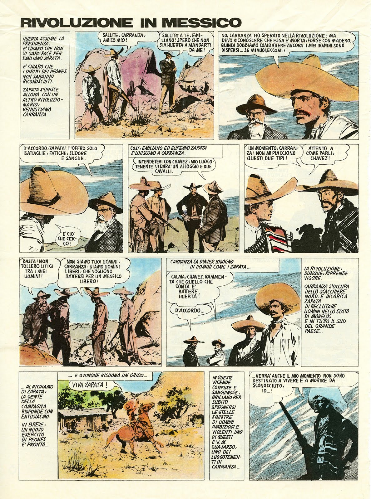 CÓMIC, historietas, tebeos… ARTURO DEL CASTILLO1. EMILIANO ZAPATA CÓMIC, historietas, tebeos… ARTURO DEL CASTILLO1. EMILIANO ZAPATA