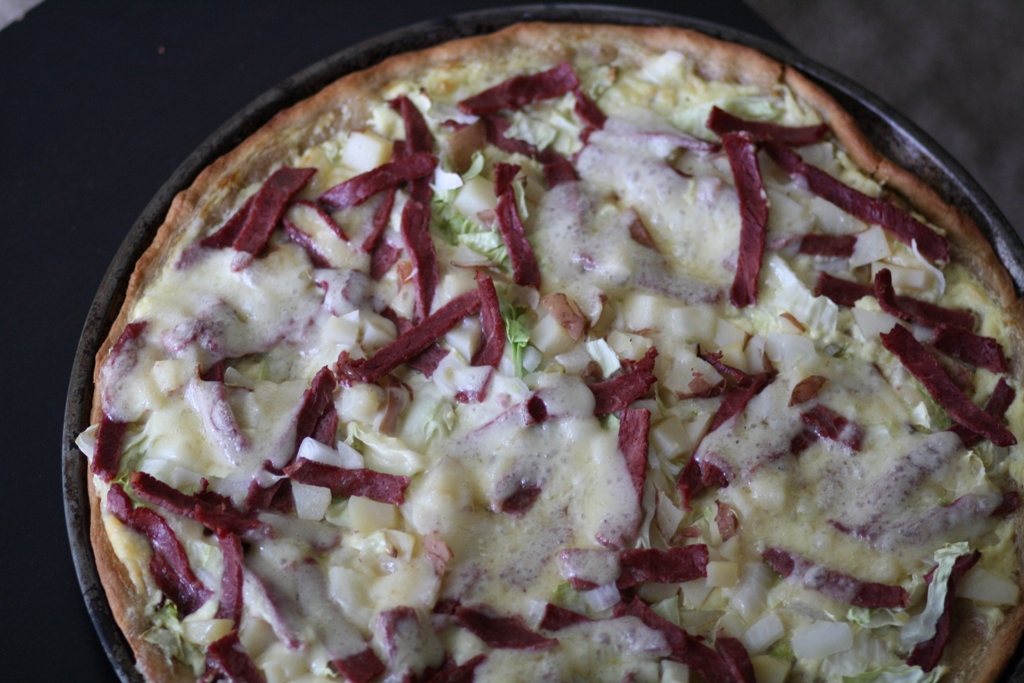 to the Roads Show Corned Beef & Cabbage PIZZA!!!