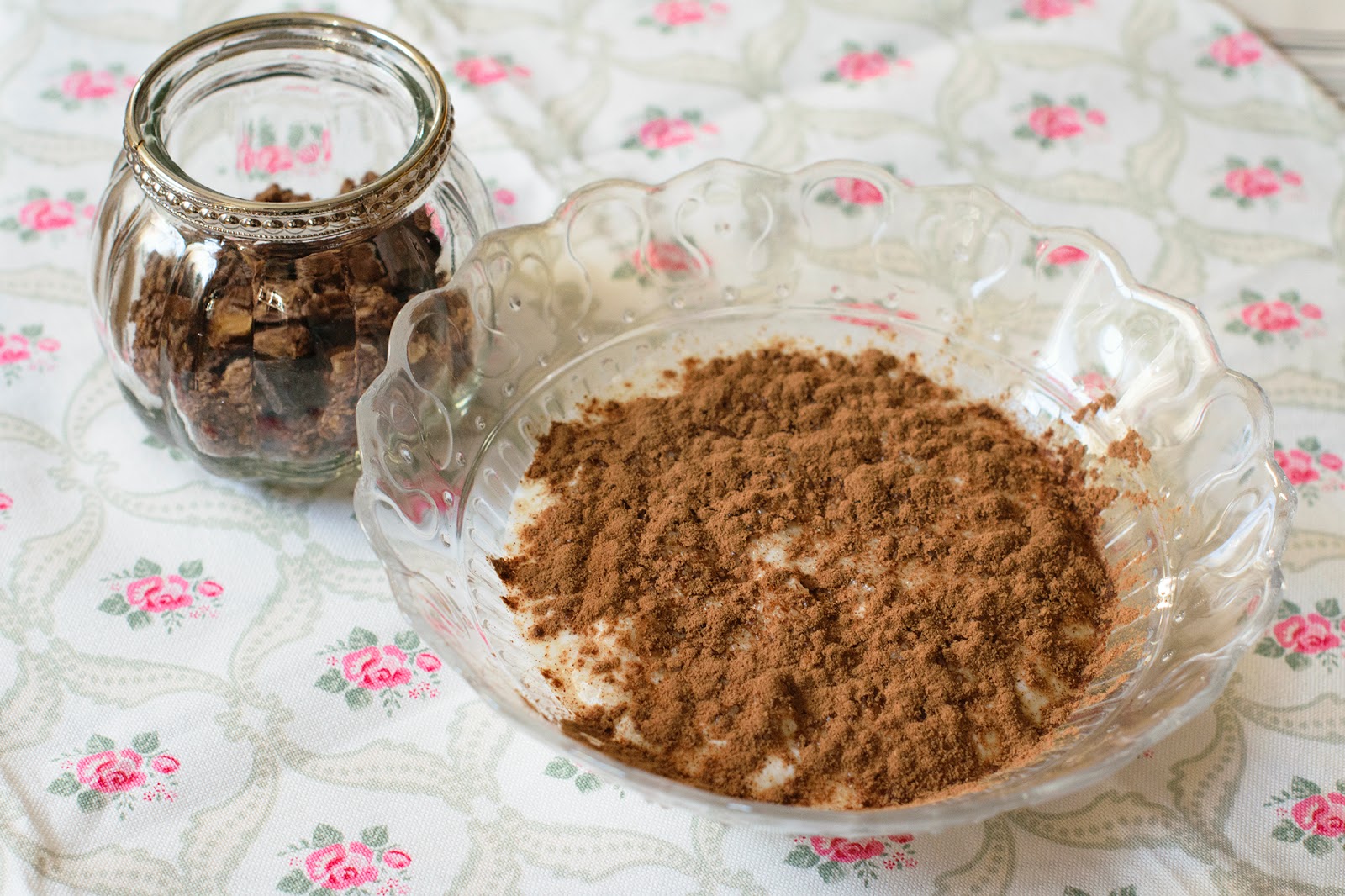 Queso fresco batido con canela