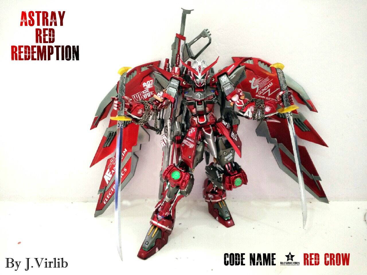 Custom Build: MG 1/100 Gundam Astray Red Redemption "Red Crow"