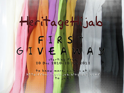 HeritageHijab First Giveaway