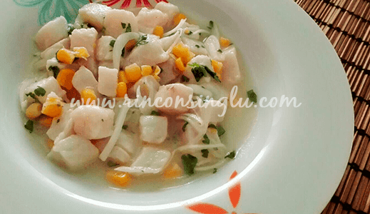 receta de ceviche sin gluten