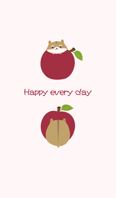 Hamster apple