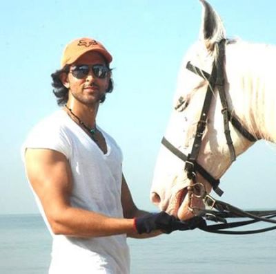 tamil cinema foto: Hrithik Roshan, Aishwarya Rai In Jodhaa Akbar On Set