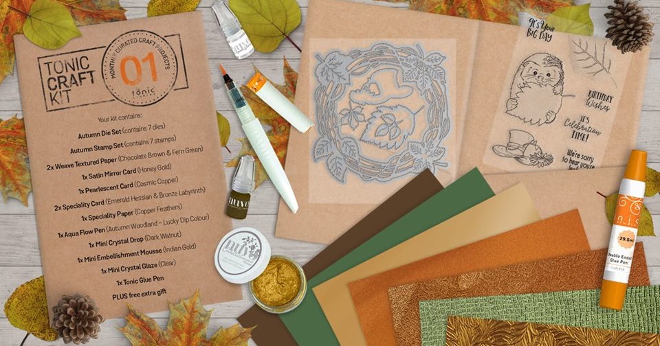 Tonic Studios monthly Craft Kit 1