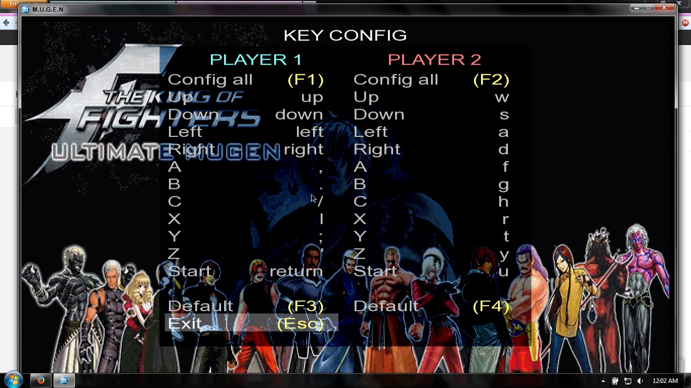 King Of Fighters - KOF Ultimate Mugen Official Site: Tutorial
