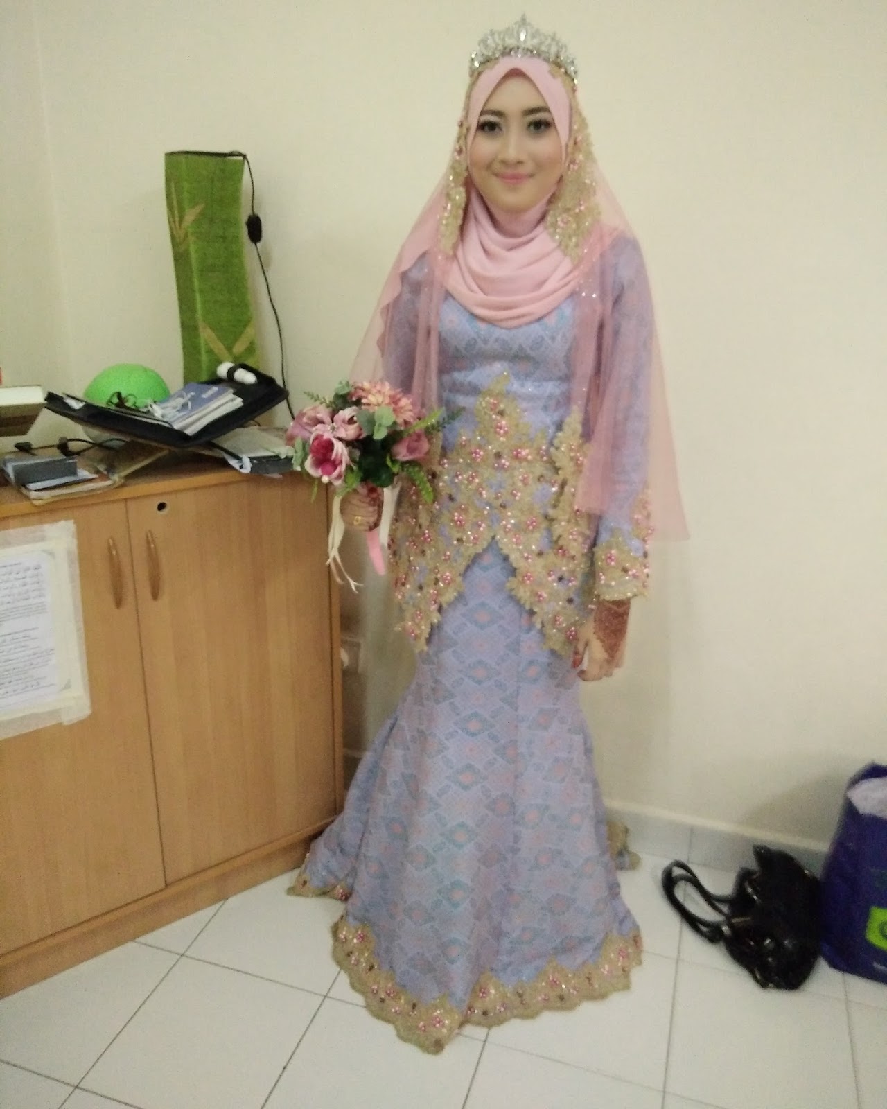  Butik Pengantin SONGKET TERBARU warna pastel