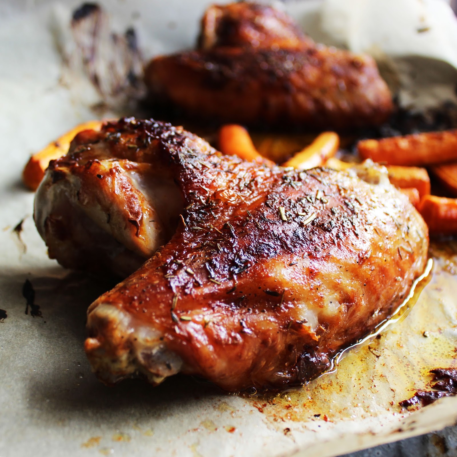 Oven Baked Turkey Wings = Pureća krila iz pećnice