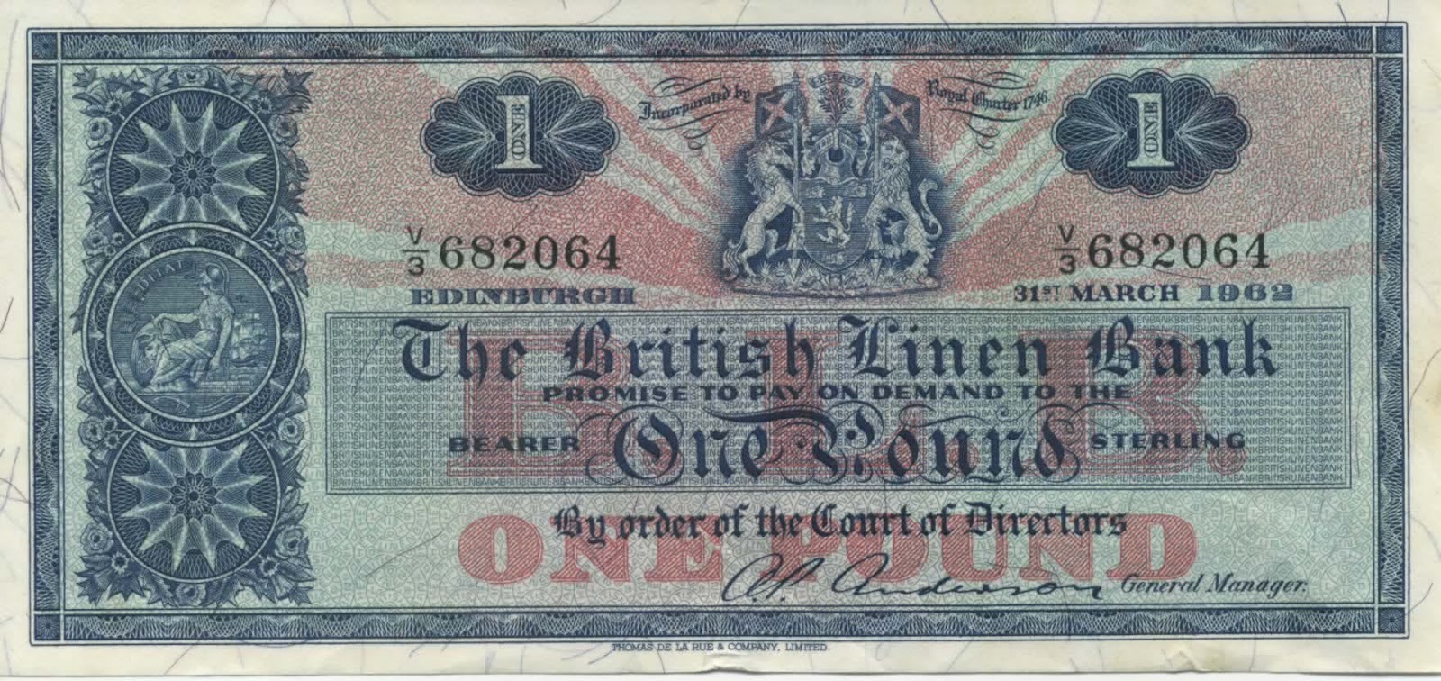 SCOTSBANKNOTES THE BRITISH LINEN BANK