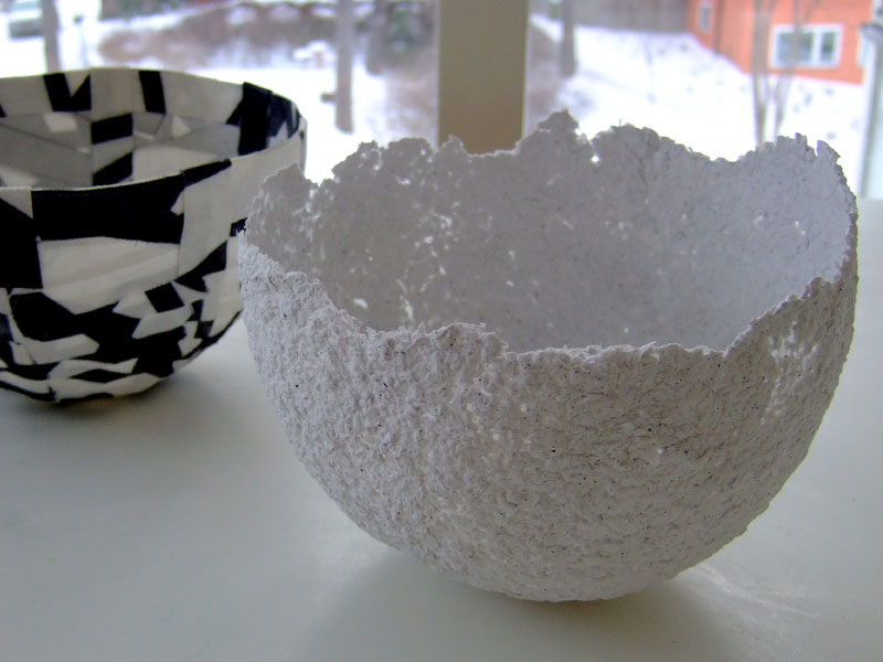 Cecilia Levy paper pulp Nyckelviksskolan