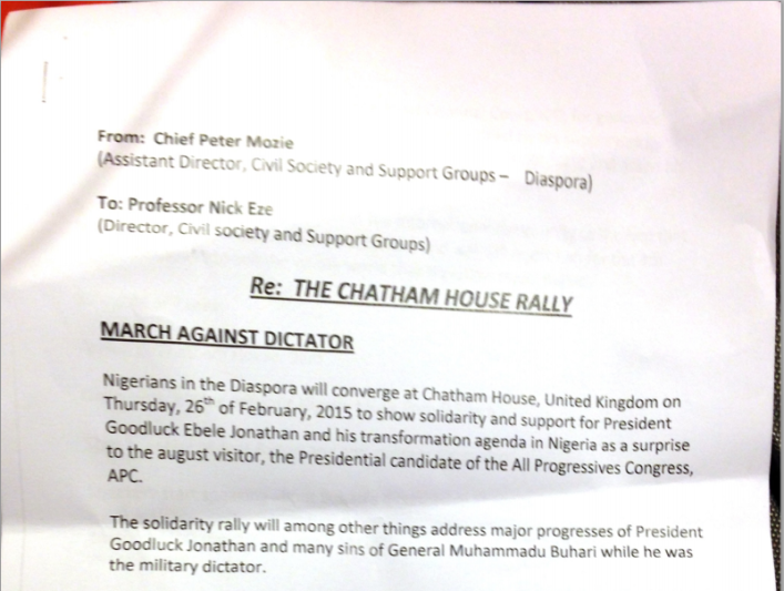 document anti buhari rally london document anti buhari rally london