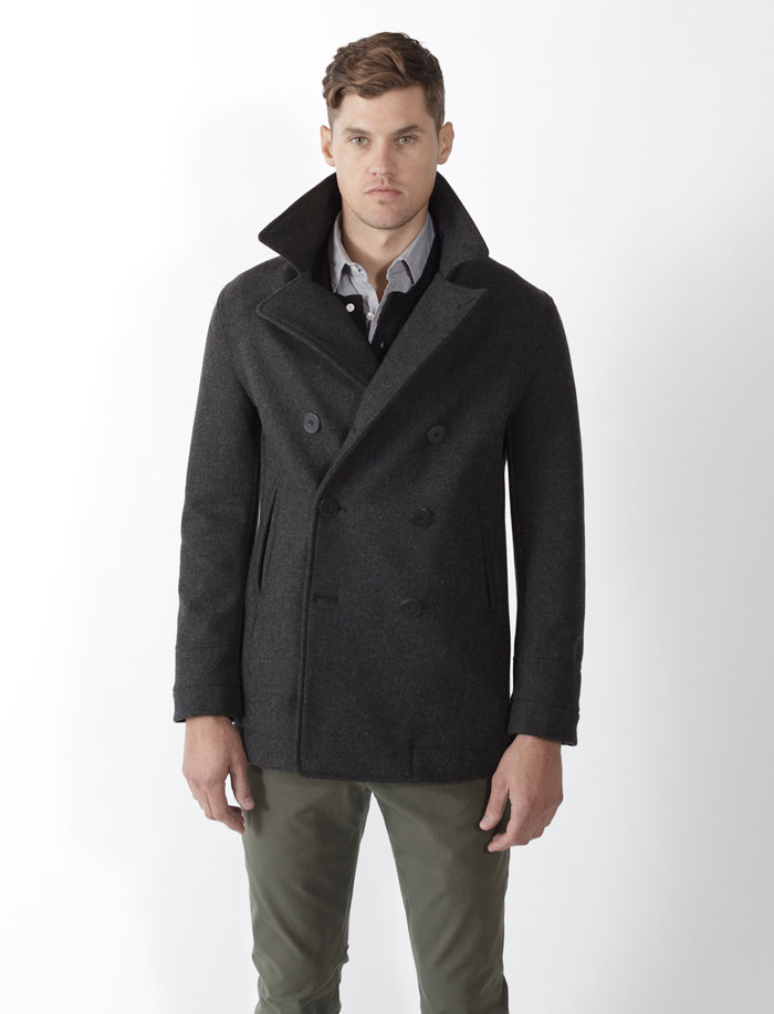 Things Is Cool: Outlier Liberated Wool Peacoat